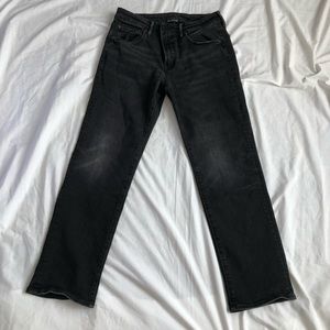 Mens American Eagle Straight Black Jeans 33x30